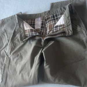 Men’s Carhartt Flannel-Lined Pants 34x30